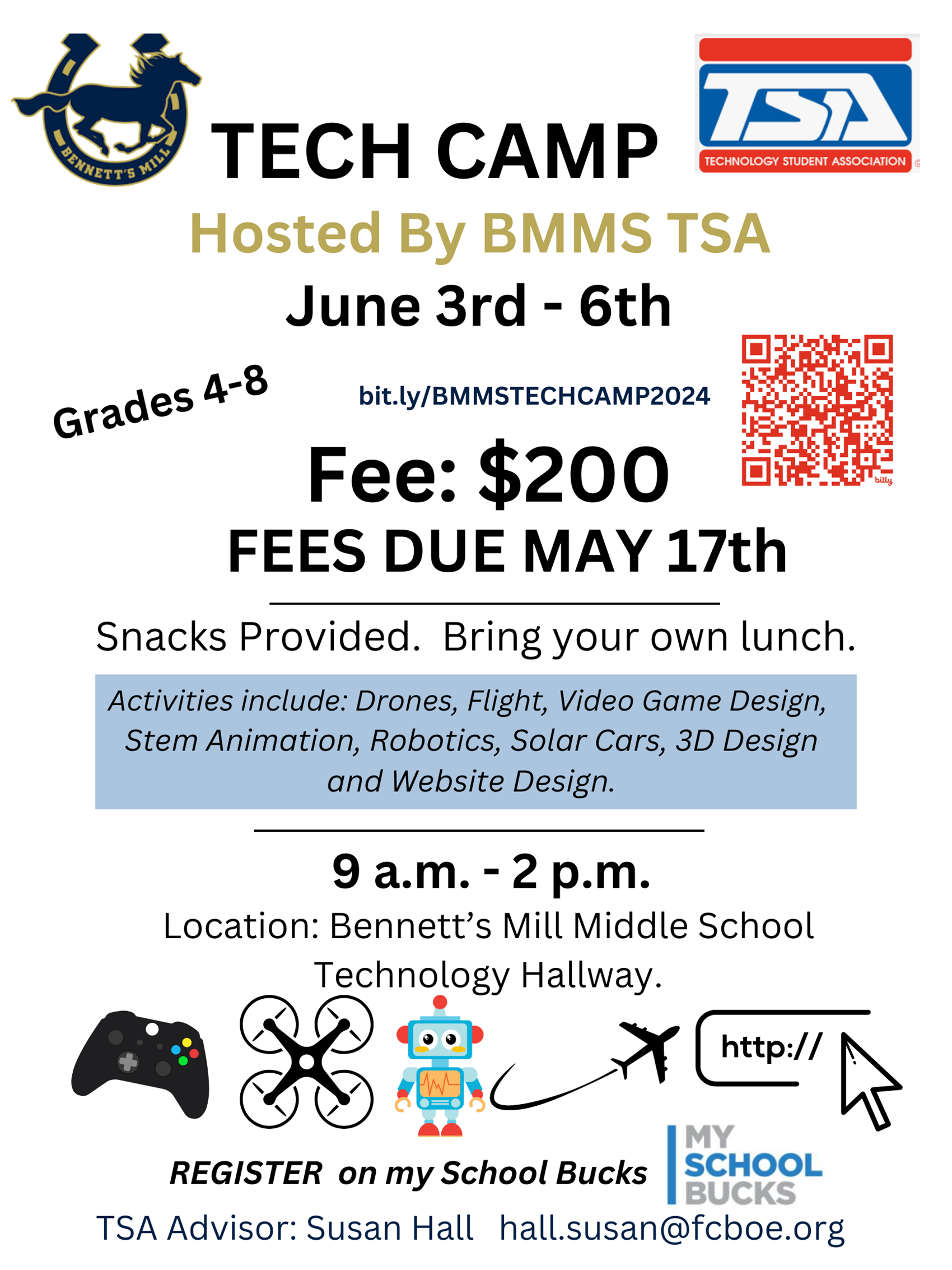 Tech Camp Information